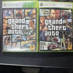 xbox360 グラセフ4、5 グランドセフトオートIV, V