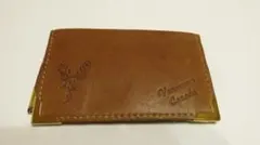 カナダ BRAMA社 カードケース ディアスキン 無地　その２