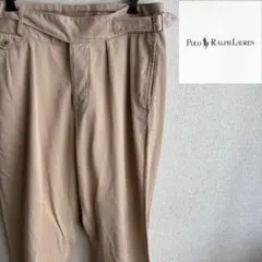 POLO RALPHLAUREN 2タック ワイド グルカパンツ チノパン 32 - メルカリ