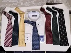 ◇ネクタイ ７本 + ワイシャツセット◇