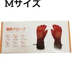 電熱グローブ ヒーター手袋 Mサイズ　バイク 釣り 防水
