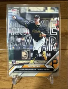 topps now Paul Skenes ポールスキーンズ RC 新人王