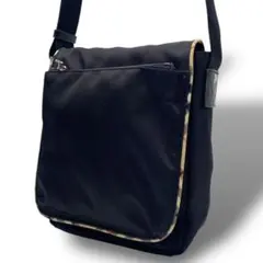 美品✨バーバリーブルーレーベル ショルダーバッグ ナイロン ノバチェック 肩掛け