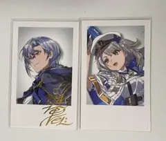 にじさんじ　ミラン　栞葉るり　チェキ　箔押し