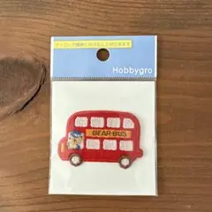 ファミリア　ロンドンバス　くま　ワッペン