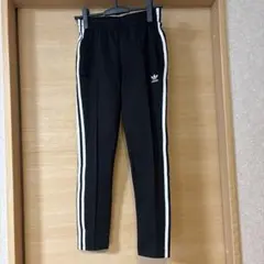 adidas トラックパンツ　ジャージ　ブラック　トレーニング　S アディダス