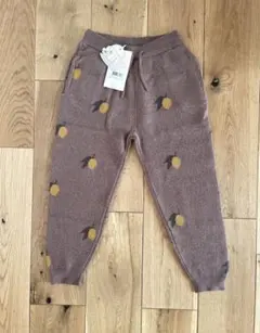 konges sloejd レモン柄ニットパンツ新品未使用