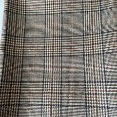 ウール100 % チェック