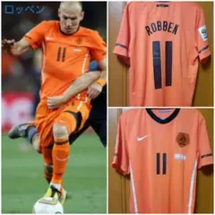 NIKE オランダ代表 アリエン・ロッベン ユニフォーム 元サッカー選手 NIKE オランダ代表 アリエン・ロッベン ユニフォーム 元サッカー
