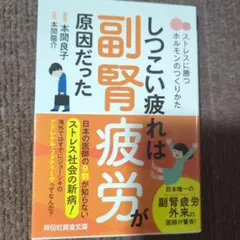しつこい疲れは副腎疲労が原因だった ストレスに勝つホルモンのつくりかた