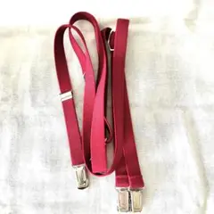サスペンダー 日本製【ワインカラー】