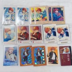 に*ゃ様 あんスタ ぱしゃこれ 缶バッジ 色紙 明星スバル まとめ売り