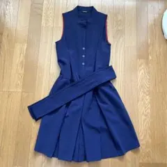 MAX&Co. ネイビー ノースリーブ コンビネゾンのサムネイル