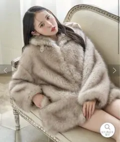 nice claup ファーコート