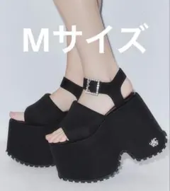 ミシェルマカロン 厚底パテッドサンダル ヒール14.5cm Mサイズのサムネイル