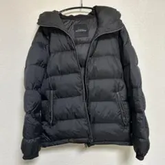 【美品】グリーンレーベルリラクシング ナイロンライト　ダウンジャケット ブラック