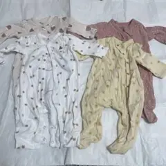 ベビー服 ロンパースセット 4点 3〜6ヶ月