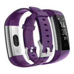 スマートウォッチ　パープル