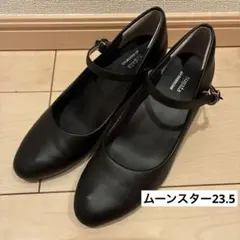 Moonstar sugata パンプス ブラック 23.5cmのサムネイル