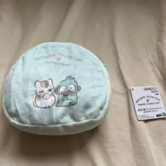 夏目友人帳 サンリオキャラクターふわふわポーチ ハンギョドン