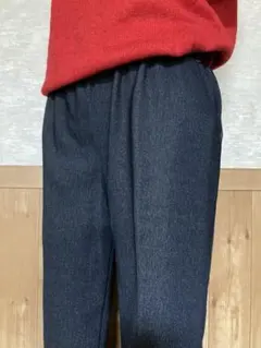 ワイドパンツ 冬