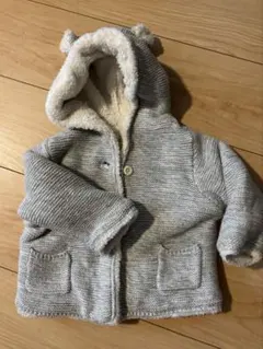 GAP フード付きグレーアウター