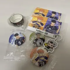 ハイキュー!! くら寿司 めじるしチャーム 缶バッジ