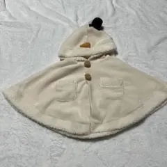 バースデイ　tete a tete 雪だるま　ポンチョ