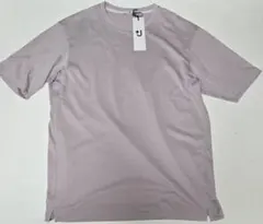 【新品・タグ付】ユニクロ＋J スーピマコットンリラックスフィットクルーT　M★