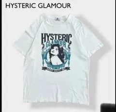 【HYSTERIC GLAMOUR】日本製 ロゴ プリントTシャツ L 古着