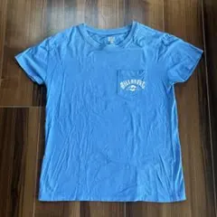 BILLABONG ポケットTシャツ ブルー Mサイズのサムネイル