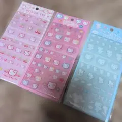 新品 サンリオハローキティ タイルシール 3シートセット