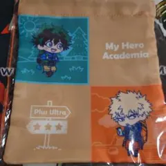僕のヒーローアカデミア☆山の日☆巾着☆ジャンプショップ☆緑谷 爆豪