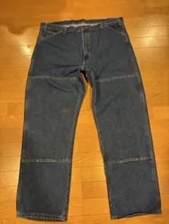 Dickies ディッキーズ ダブルニーデニム超大きいsizeW42used厚手のサムネイル