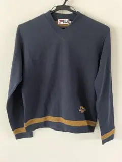FILA 長袖　Vネック　トレーナー　M
