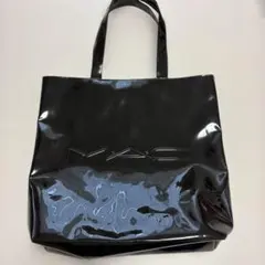 MAC 黒 トートバッグ エナメル