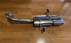 メタバース　Y33 セドグロ　ステンレス ダブル出しマフラー フランジ付き 楽天市場】Y33系セドリック＆グロリア90パイ2本出しD2マフラー