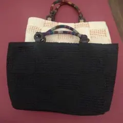 笹井源商店　ハンドバック2点セット