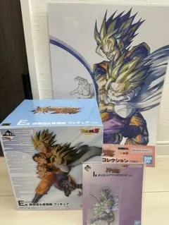 ドラゴンボール 一番くじ E賞 孫悟空＆孫悟飯 3点セット D賞ベジータ ドラゴンボール 一番くじ E賞 孫悟空＆孫悟飯 3点セット D賞ベジータ