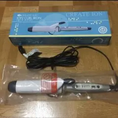 【新品未使用】クレイツ　イオンカールアイロン　38mm
