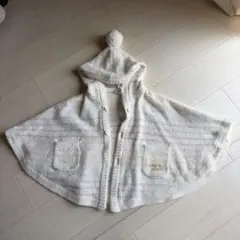 gelato pique フード付きポンチョ 70-80