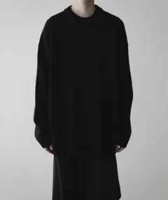 remer loose wool blend over knit