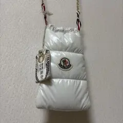 MONCLER ホワイト メガネケース - メルカリ