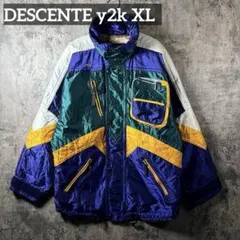 DESCENTE スキーウェア ジャケット 90s 派手色　y2k デサント