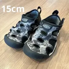KEEN 迷彩柄サンダル 15cm