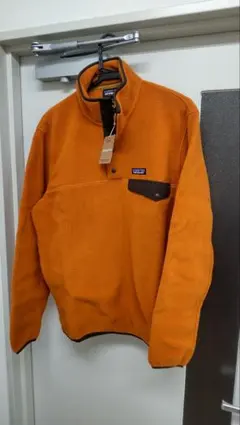 新品　パタゴニア　シンチラスナップT オレンジ　Mサイズ FA24