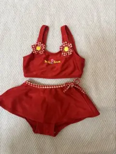 Miki House 赤い水着 115サイズ
