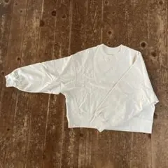 UNIQLO JW ANDERSON ボクシースウェットシャツ オフホワイトM