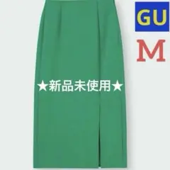 ⭐️新品未使用⭐️ GU ジーユー カットソーナローミディスカート M 標準丈