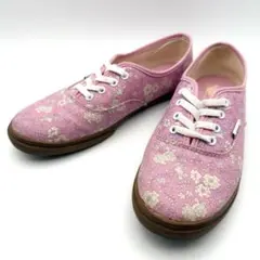 VANS Disneyオーセンティック スニーカー ミニー 花柄 24cm 限定のサムネイル